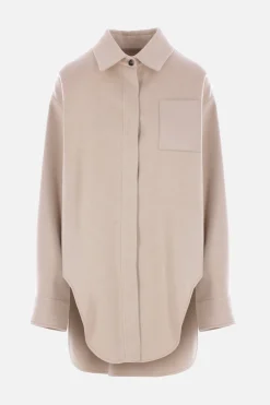 Women LOEWE wool and cashmere overshirt