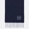 Women LOEWE wool and cashmere reversible scarf