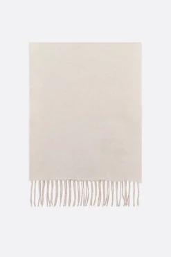 Women LOEWE wool and cashmere reversible scarf
