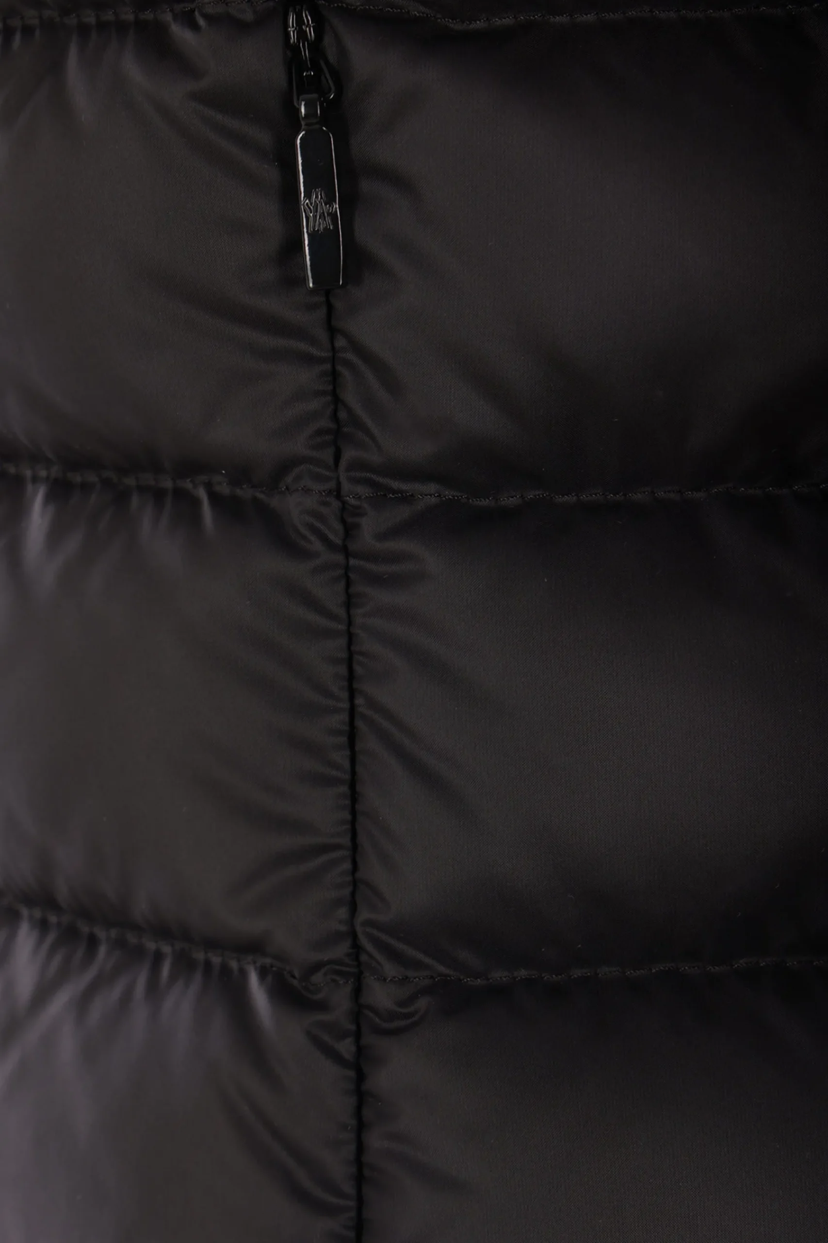 Women MONCLER wool and nylon padded cardigan