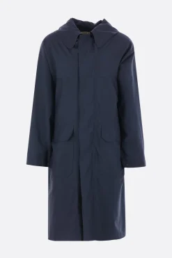 META CAMPANIA COLLECTIVE wool and silk parka coat