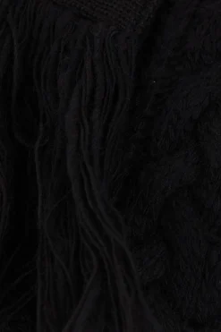 Women Y'S wool asymmetric cardigan