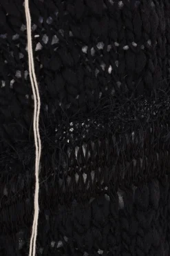 Women Y'S wool blend destructured sweater