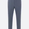 SACAI wool blend trousers with belt
