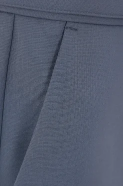 SACAI wool blend trousers with belt