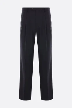AURALEE wool darted trousers