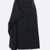 Women NOIR KEI NINOMIYA wool deconstructed skirt