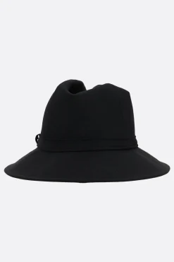 YOHJI YAMAMOTO wool fedora hat