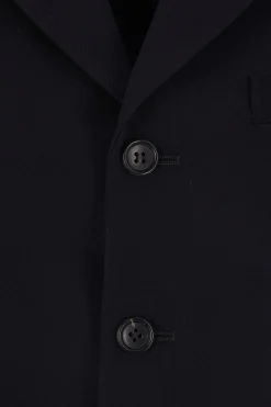 Women COMME DES GARÇONS COMME des GARÇONS wool jacket with destructured hem
