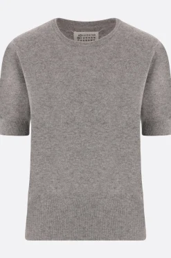 Women MAISON MARGIELA wool short-sleeve sweater