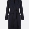 Women 10 CORSO COMO wool wrap coat