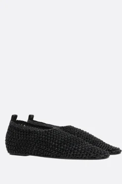 Women TOTEME woven nappa ballerinas