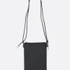 Y-3 crossbody bag in crinkled leather