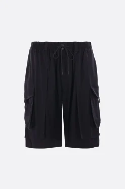 Y-3 Rayon shorts in twill