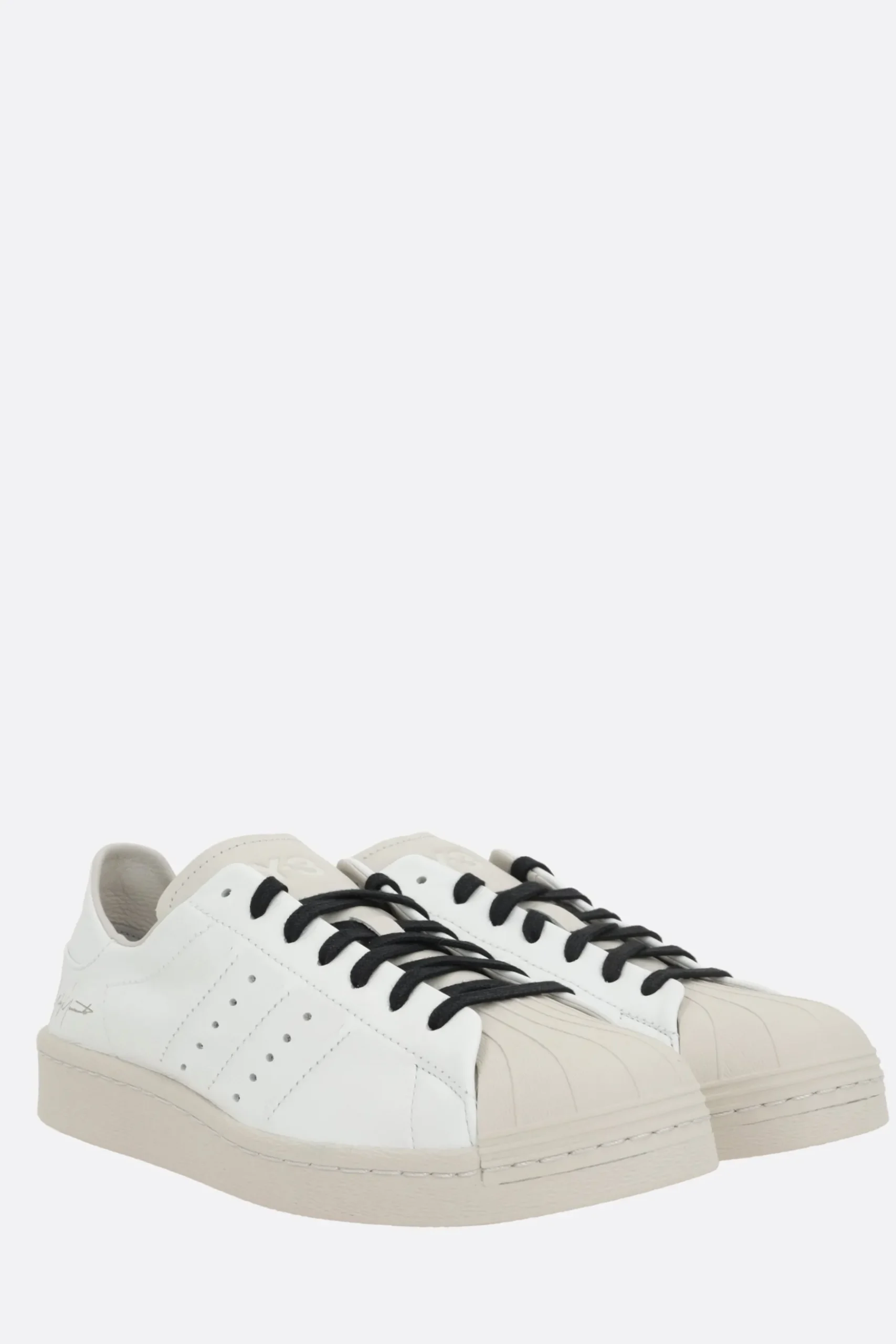Women Y-3 Superstar sneakers in smooth leather