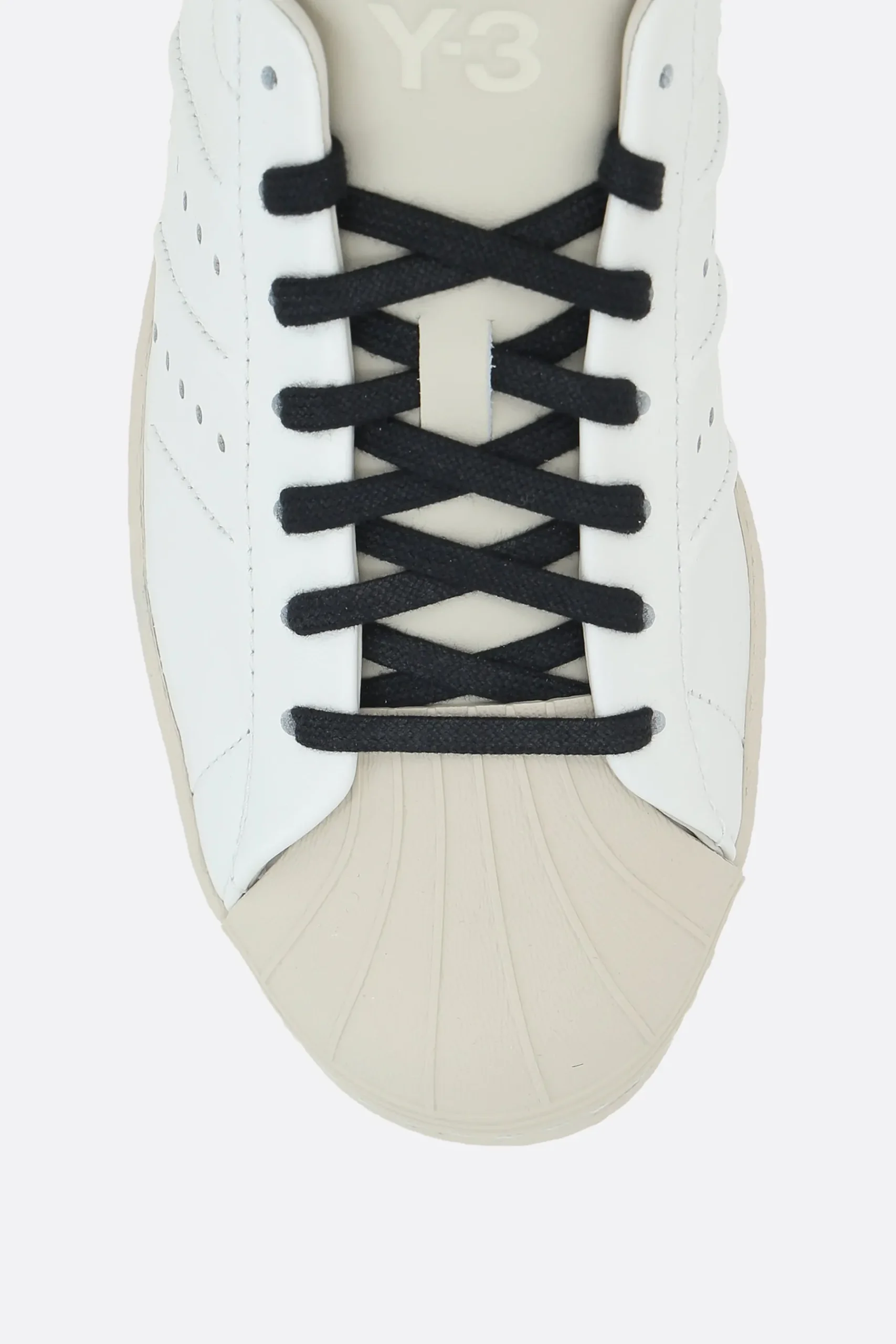 Women Y-3 Superstar sneakers in smooth leather
