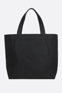 Y-3 tote bag in crinkled leather
