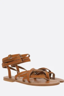 Women K.JACQUES X 10 CORSO COMO Zenobie thong sandals in smooth leather