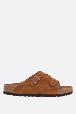 BIRKENSTOCK Zürich BS suede flat sandals (Narrow Fit)