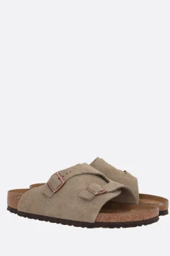 BIRKENSTOCK Zürich BS suede flat sandals (Narrow Fit)